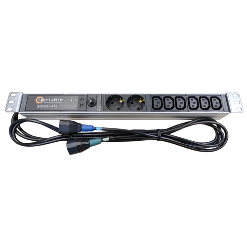 Блок розеток с АВР BONCH-ATS/PDU 8A-2S/6C13-C14/C14